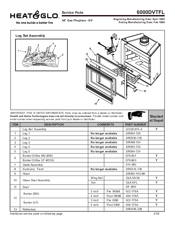 6000DVTFL Manual – Fire-Parts.com