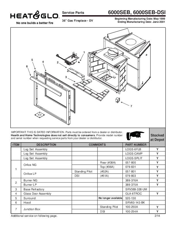 6000SEB Manual – Fire-Parts.com