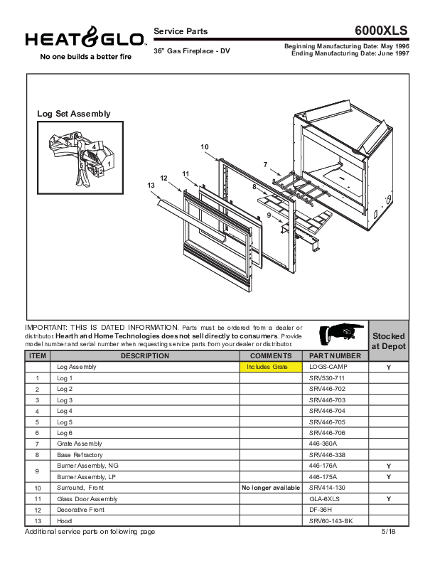 6000XLS Manual – Fire-Parts.com