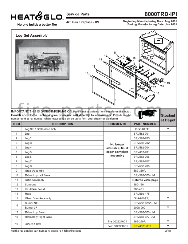 8000trd Ipi Manual Fire Parts Com