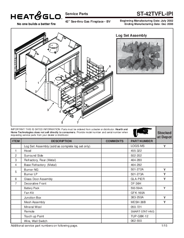 ST-42TVFL-IPI Manual – Fire-Parts.com